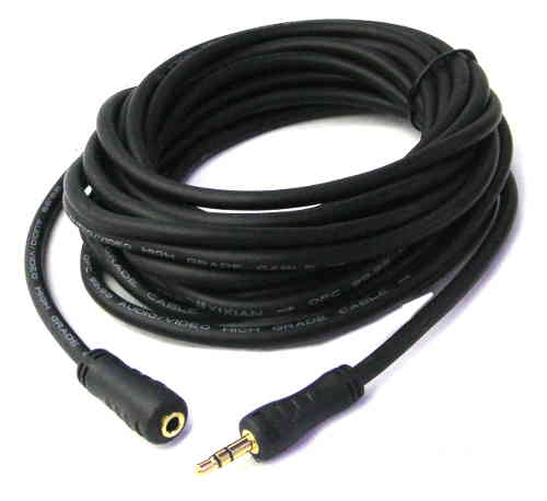 YX-1322-5 3.5mm Stereo Male/Female Extension Cable 5m